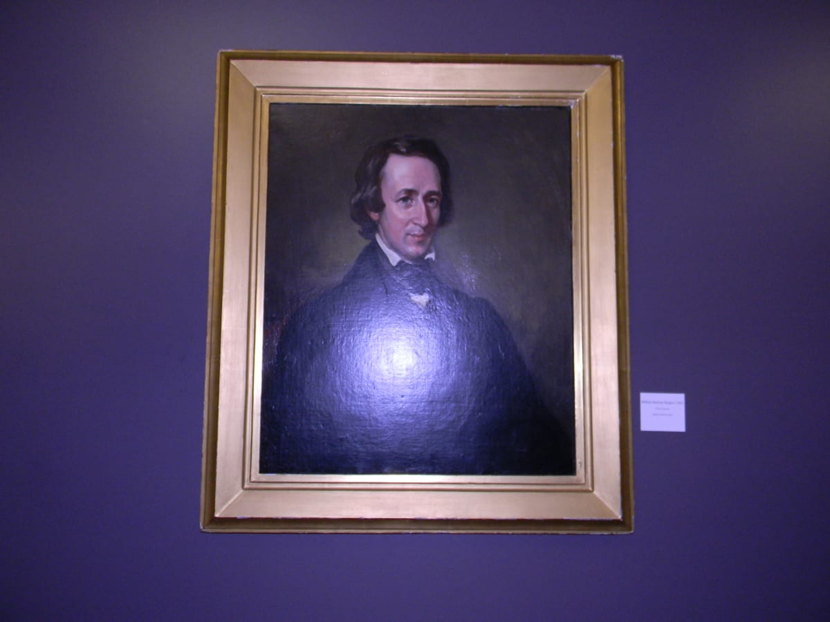 William Barton Rogers (1805-1882) (Founder of MIT) by William Morris Hunt 