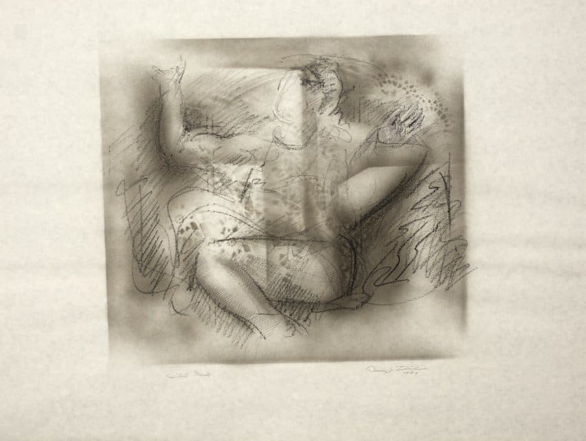 Seated Nude by Daryl Trivieri 