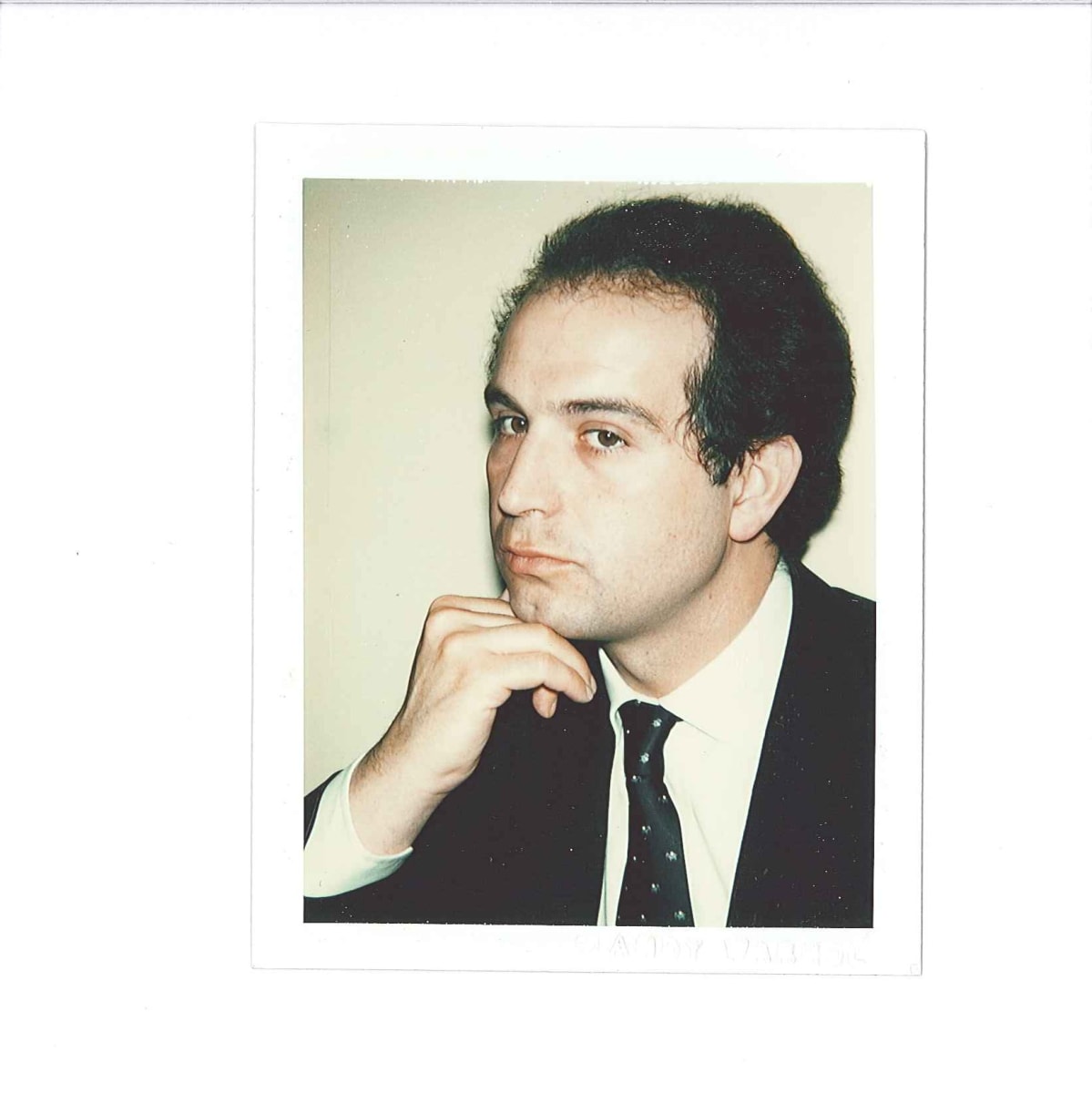 Gabriel NavarraBarbara Molasky (Thick Black Hair, Bangs) 2/1980 by Andy Warhol 
