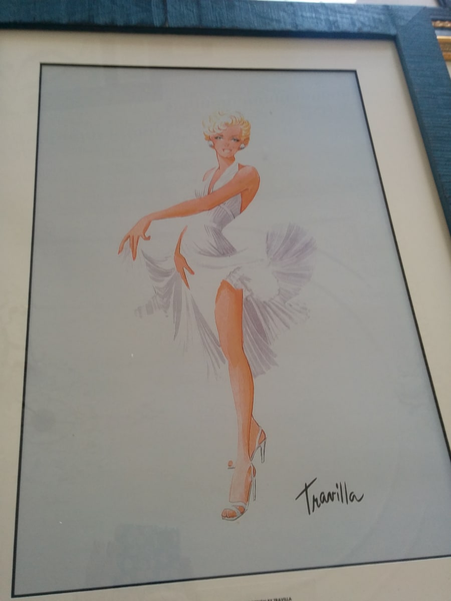 Costume Design for Marilyn Monroe as 'The Girl', The Seven Year Itch by Travilla 