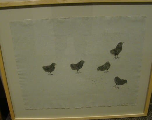 Chickens by Kiki Smith 