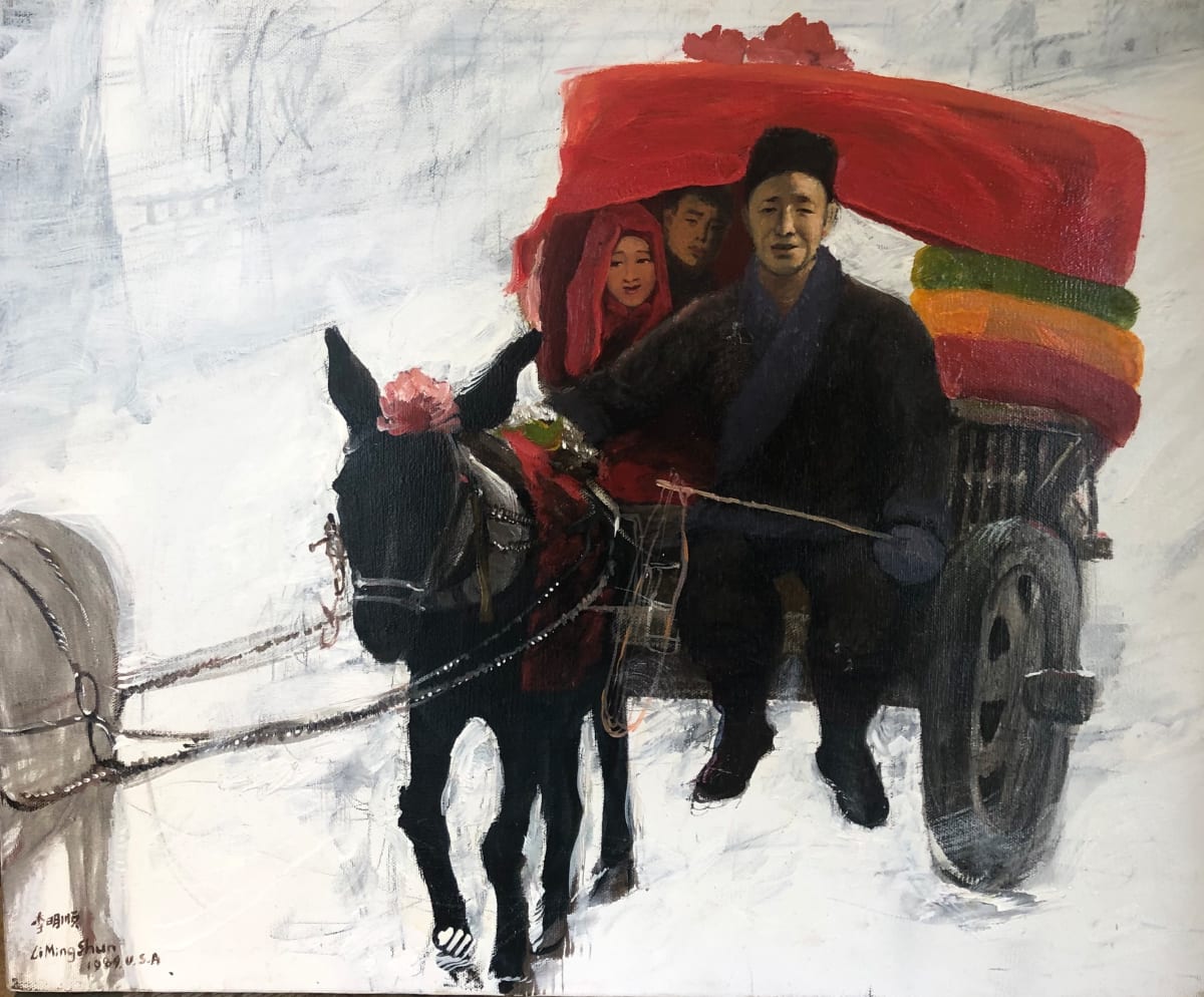 Horse Drawn Wedding Cart, Image 1.