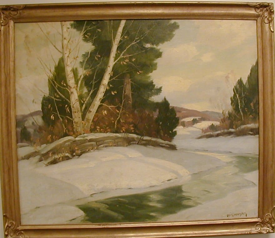 Winter Scene by Cecil Chichester 