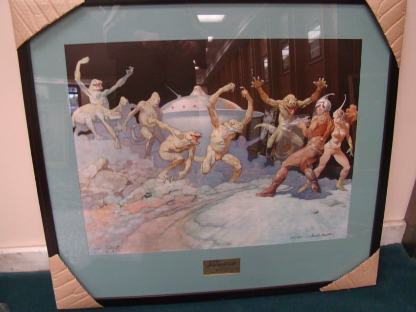 Leaping Lizards by Frank Franzetta 