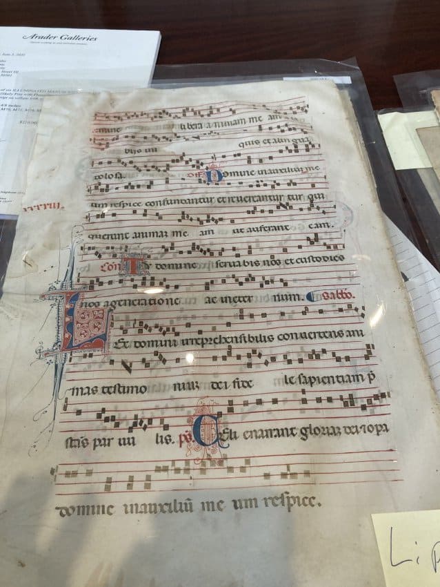 Tuscan Illuminated Manuscript by Unknown  Image: Lippoff 2A