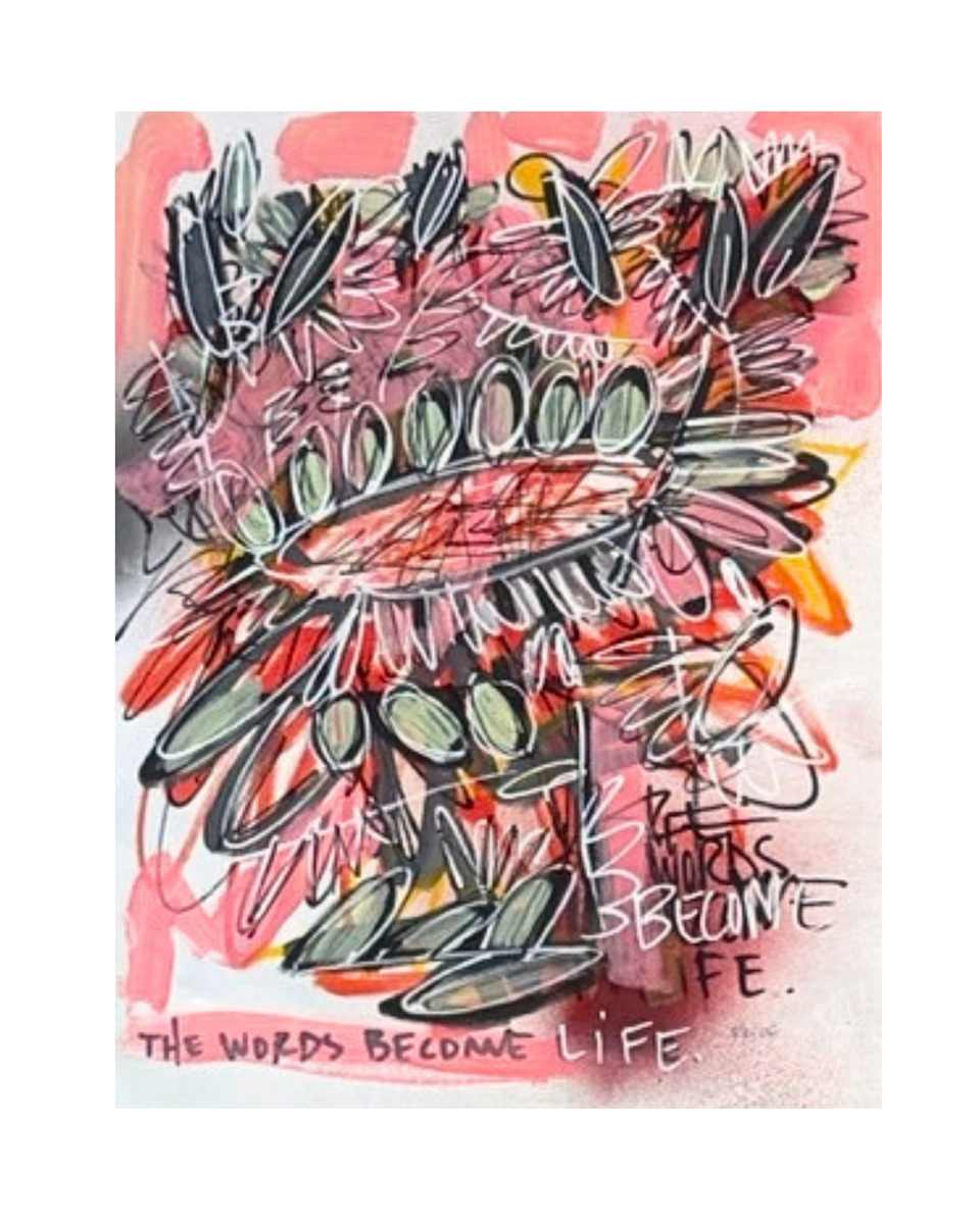 Words Become Life by Rachel Kice, Image 1.
