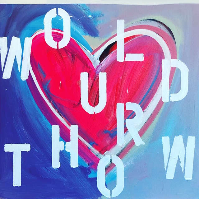 "Would Throw" by Rachel Kice, Image 1.