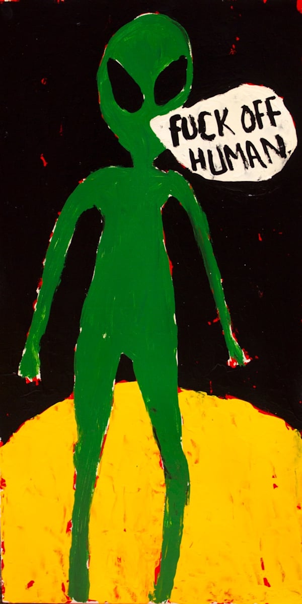 Fuck Off Human by Carlos Mujia, Image 2.