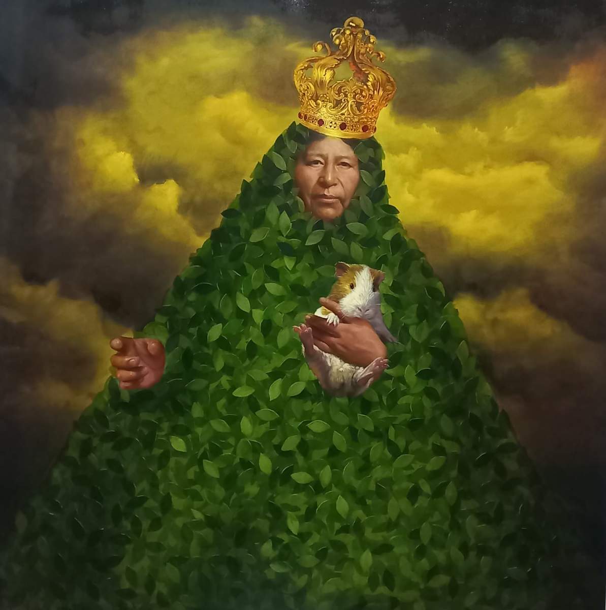 Madre Coca by Cristian Laime 