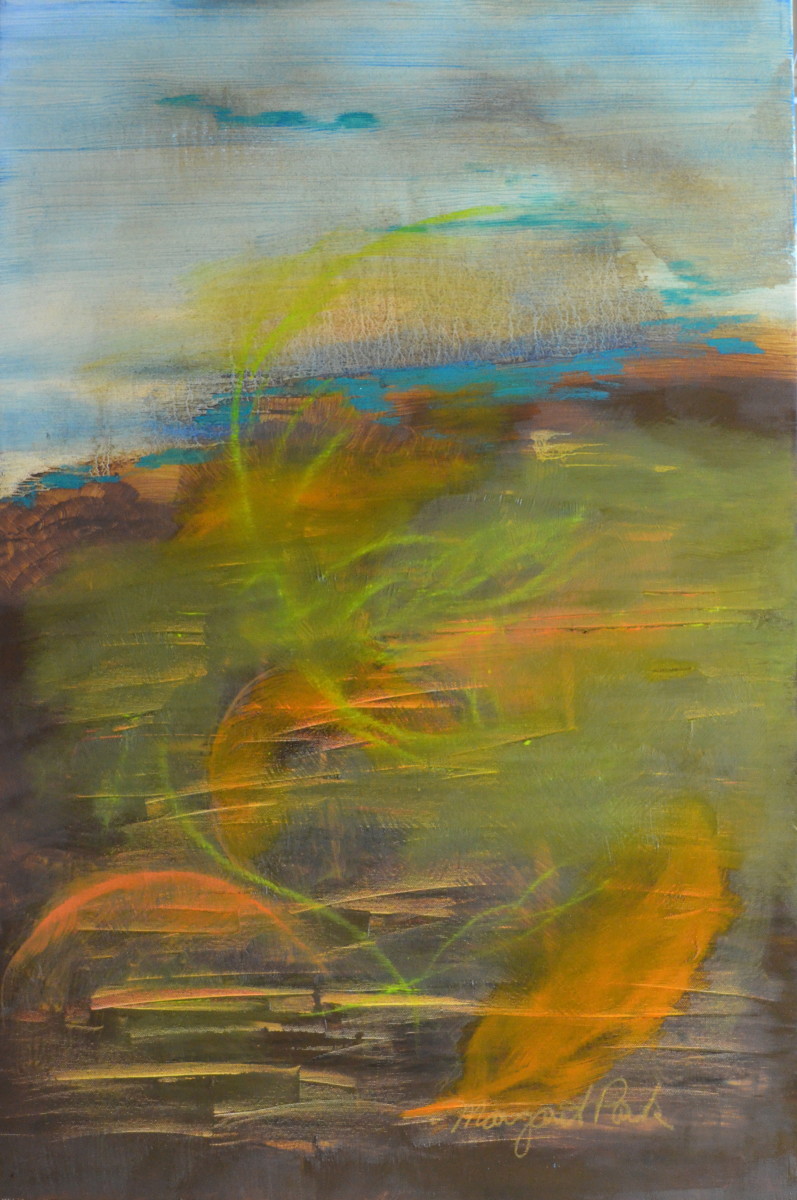 Feather Garden #5 by Margaret Park 