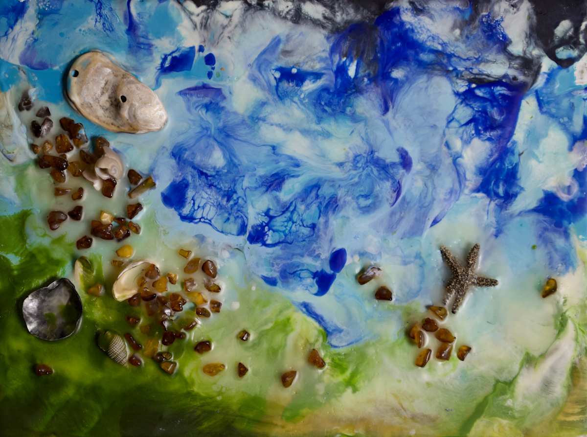 Riding the Surf by Margaret Park, Image 1.