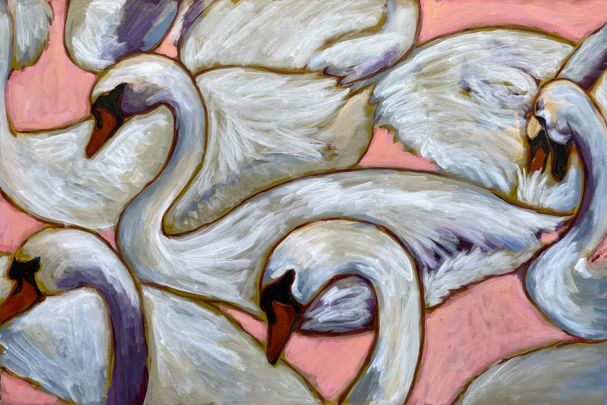 WHEN YOU MOVE, I MOVE by Sarah Jaynes  Image: WHEN YOU MOVE, I MOVE
Sarah Jaynes
2022
Acrylic 
20x30 in