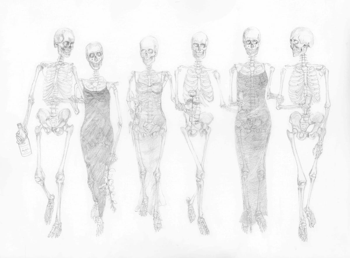 FRIENDS by Sarah Jaynes  Image: FRIENDS
Sarah Jaynes
2022
Graphite
18x24 in