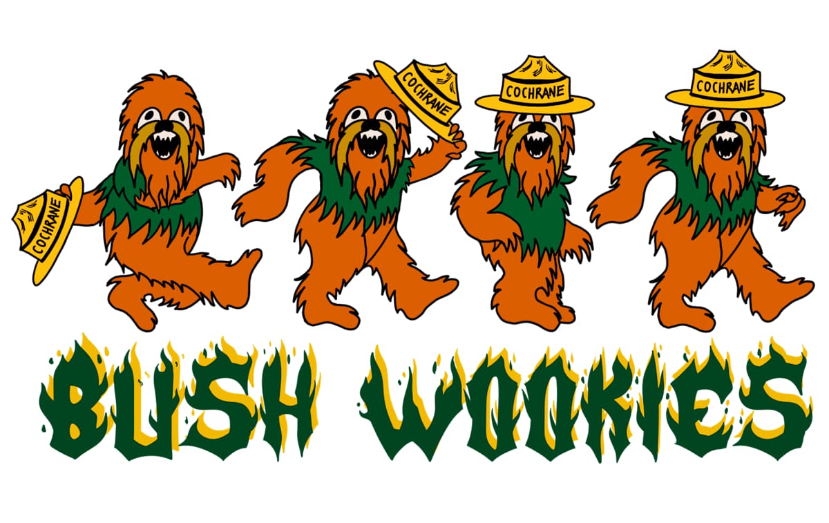 BUSH WOOKIES CREW by Sarah Jaynes  Image: BUSH WOOKIE CREW
Sarah Jaynes
Digital Logo for Wild Fire Crew
2023