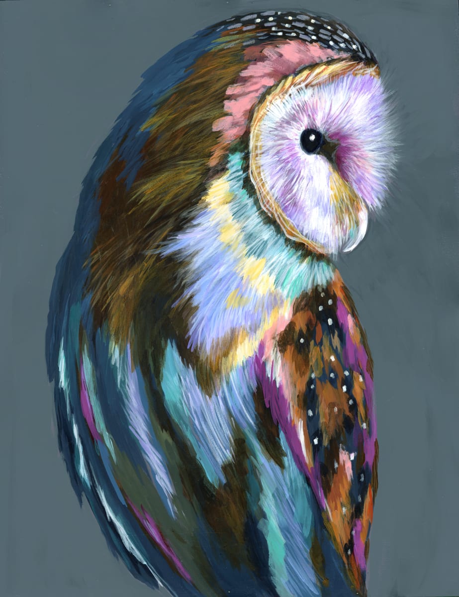 BARN OWL by Sarah Jaynes  Image: BARN OWL
Sarah Jaynes
18x14 gallery depth wood
Acrylic
2024