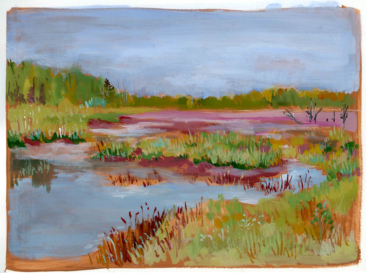 PEACE OF MIND by Sarah Jaynes  Image: PEACE OF MIND
Acrylic on paper
9x12
Sarah Jaynes
2024