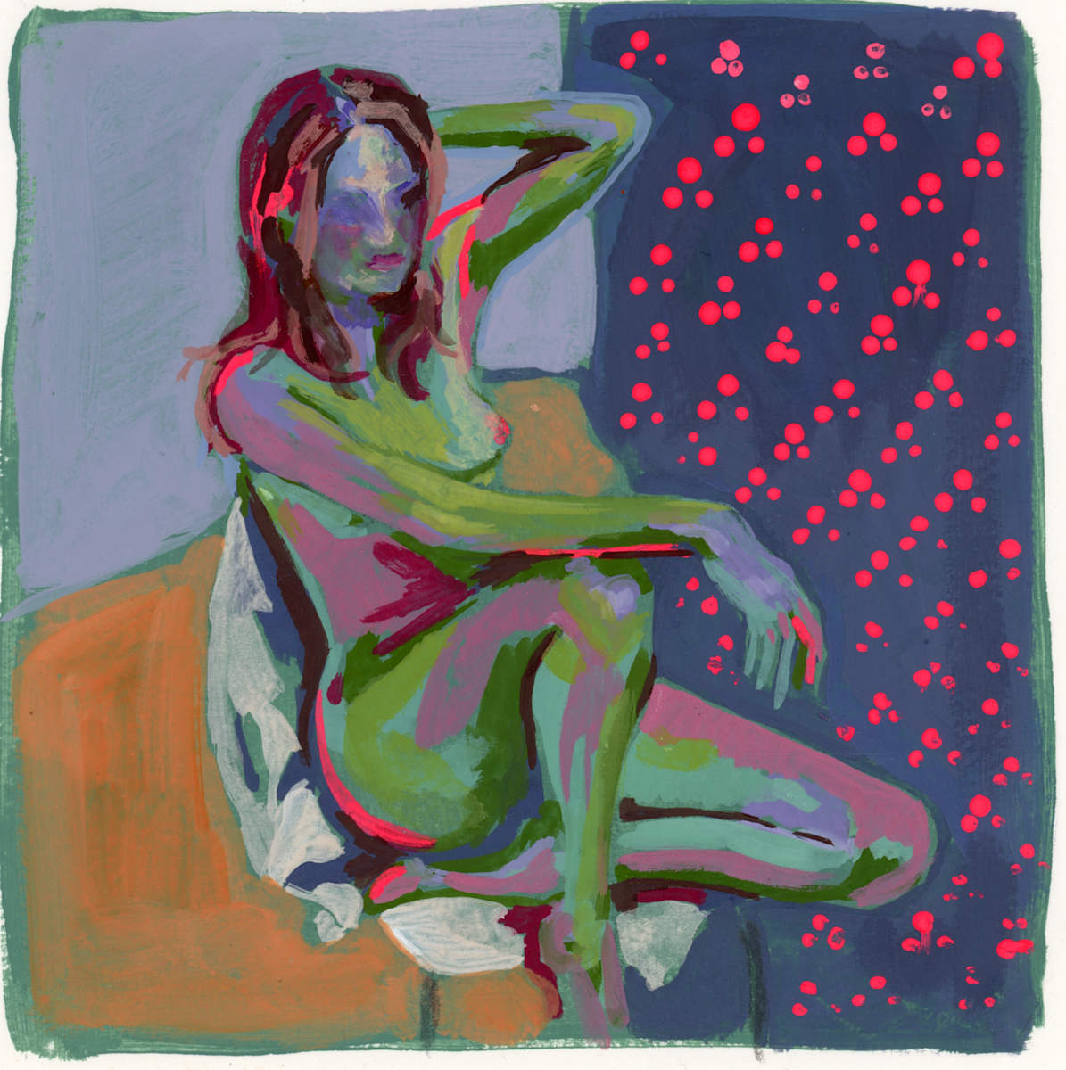 Guardian by Sarah Jaynes  Image: Guardian
Gouache on watercolour paper
6x6
Sarah Jaynes
2025
