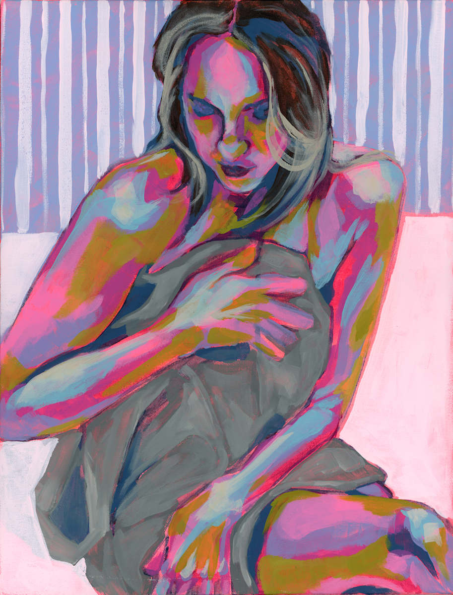 She's Alright by Sarah Jaynes  Image: She's Alright
Acrylic on canvas
14x18
Sarah Jaynes
2025