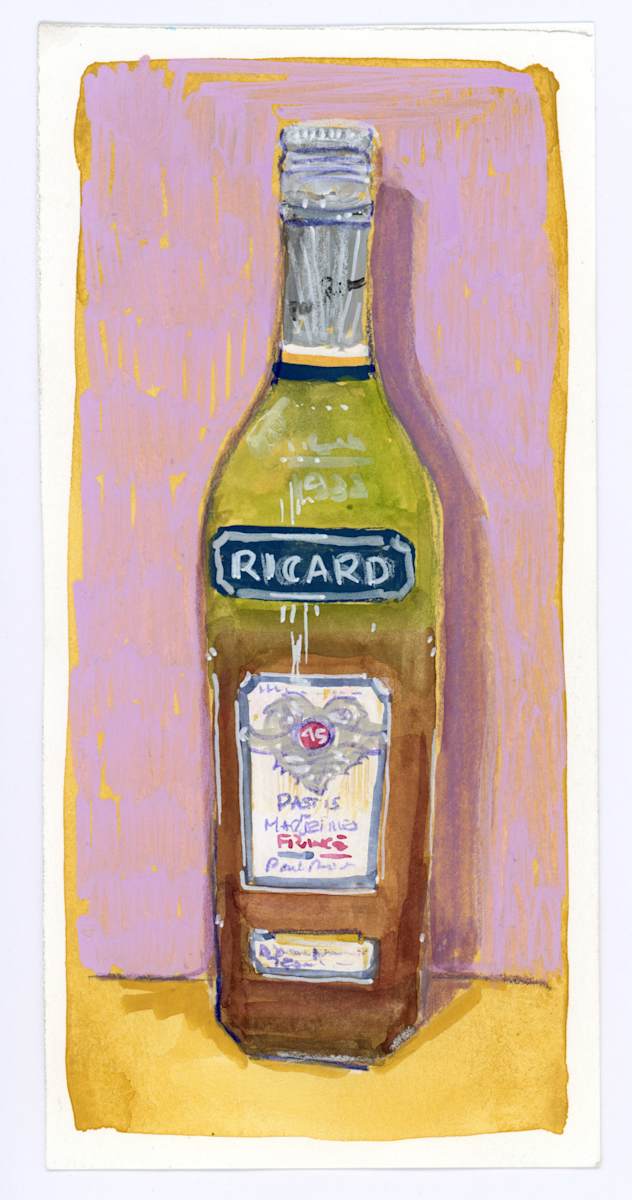 Ricard Bottle Study by Sarah Jaynes, Image 2.