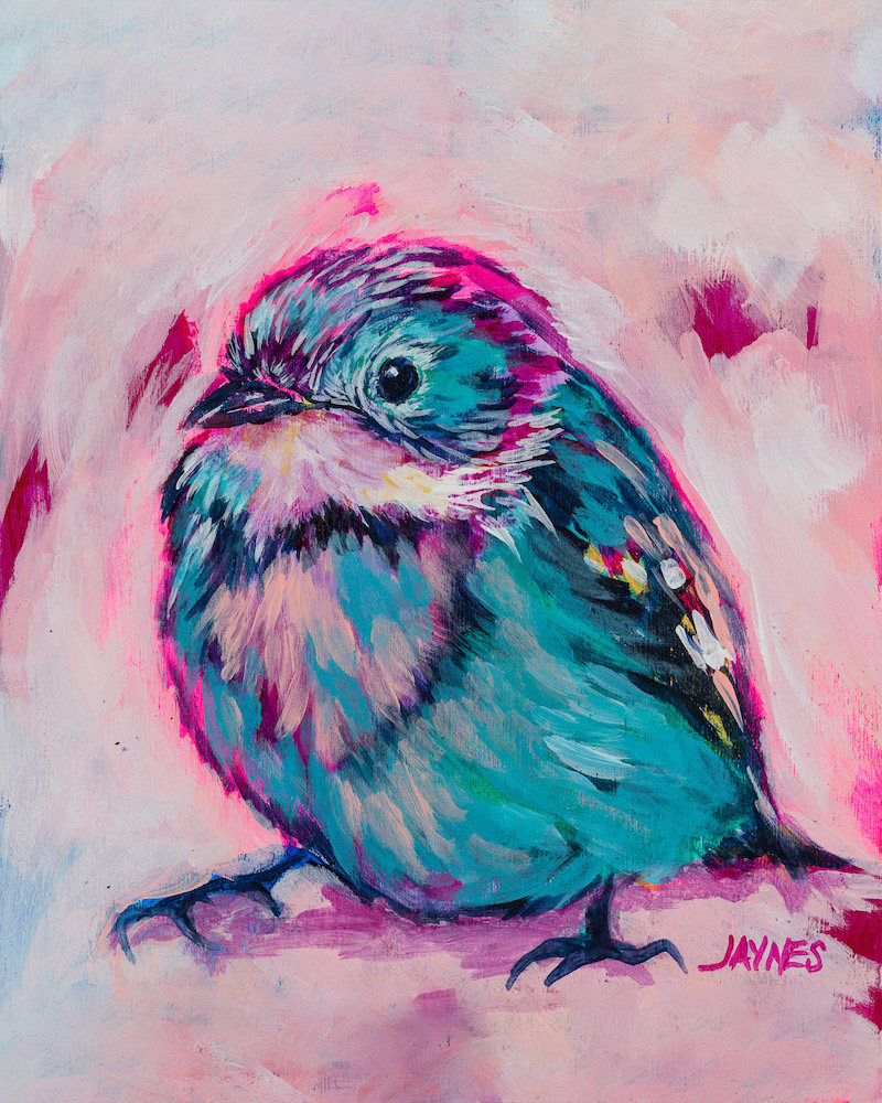 BABY FINCH FOR SCOUT by Sarah Jaynes  Image: BABY FINCH FOR SCOUT
Sarah Jaynes
2018
Acrylic
6x6 in