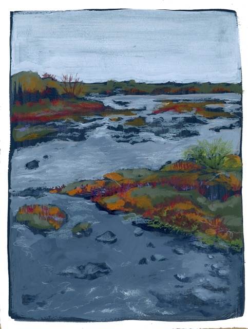 Dadou 2 by Sarah Jaynes  Image: Dadou 2
Paint on paper
9x12 inches
Sarah Jaynes
2025