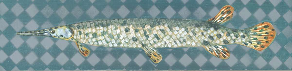 GAR by Sarah Jaynes  Image: GAR
Sarah Jaynes
6x34 inches
Acrylic and Spray paint on wood
2023
