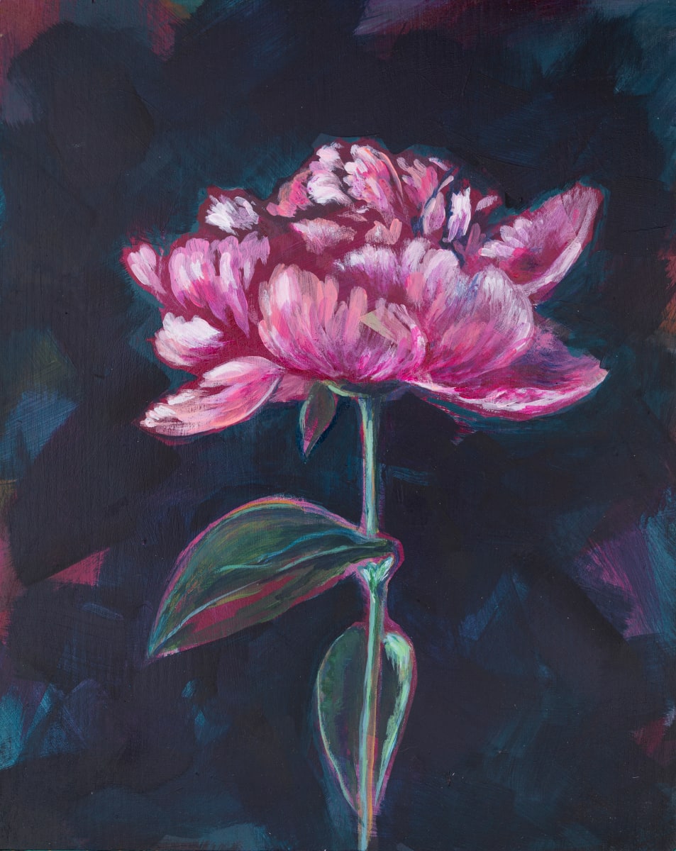 PEONY FOR LIZ by Sarah Jaynes  Image: PEONY FOR LIZ
Sarah Jaynes
2020
Acrylic
8x10 in