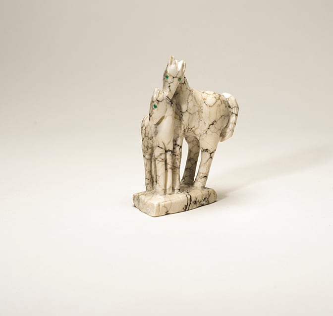 Horse with Foal by Hubert Pincion, Image 4.