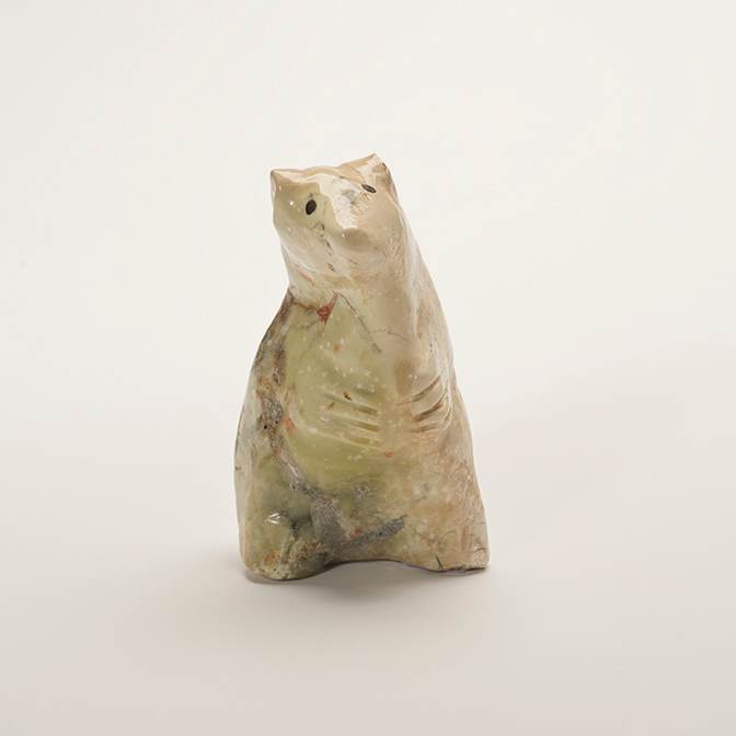 Sarah Leekya 1930 - 2017  Standing Bear by Sarah Leekya (1930- 2017)  Image: Standing Bear
