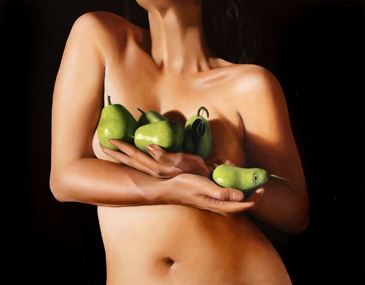 Lady with Pears by Taylor Ana Valdez, Image 1.