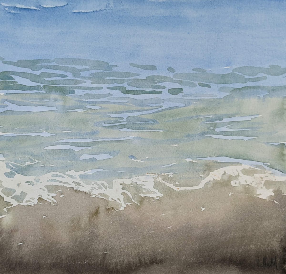 Shoreline Impressions 2 by Lisa McManus 