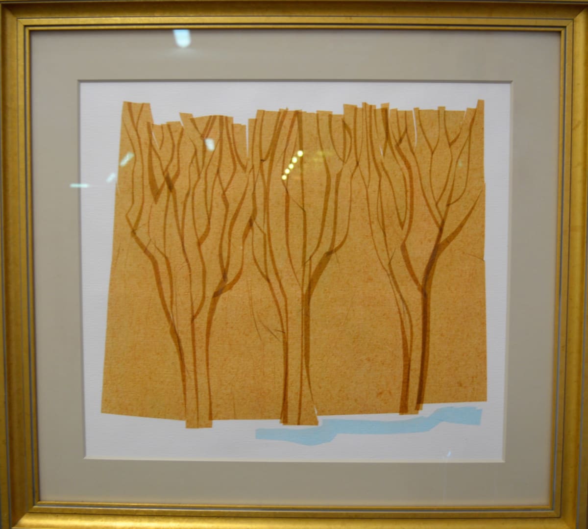 Trees in Collage by Lisa McManus, Image 1.