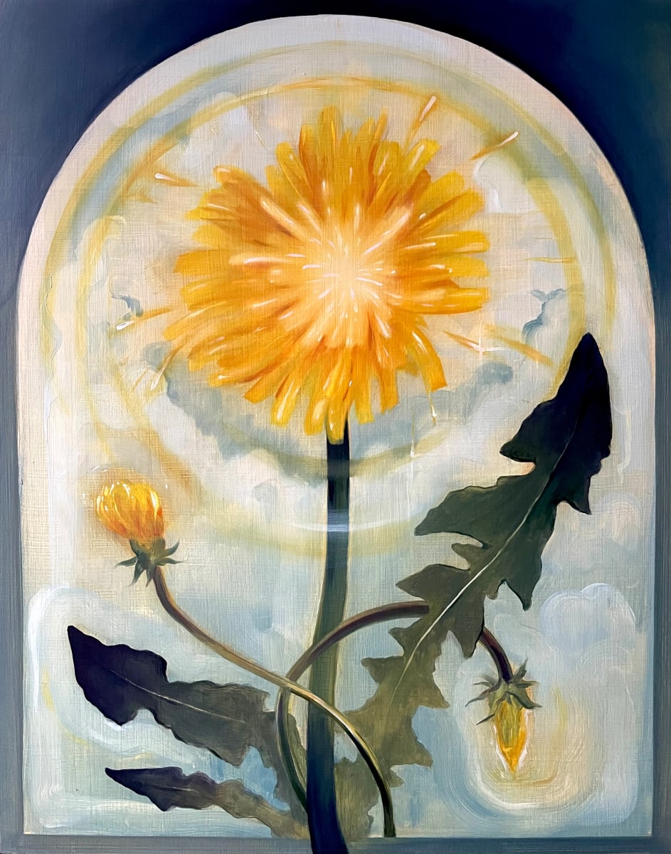 Dandelion / Sun by Ida Floreak 