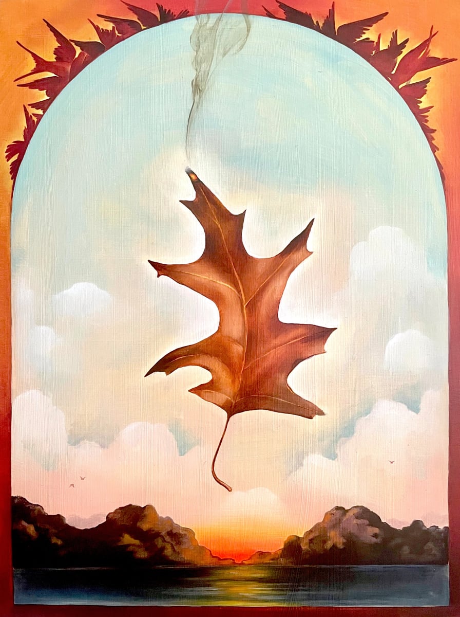 Vespers IV / Leaf by Ida Floreak 