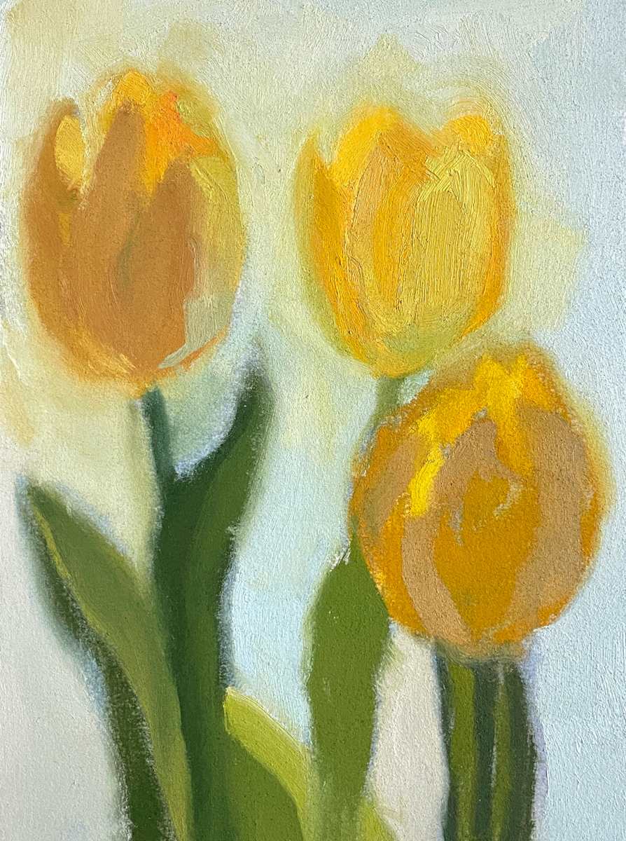 Backlit Tulips by Maggie Capettini, Image 1.