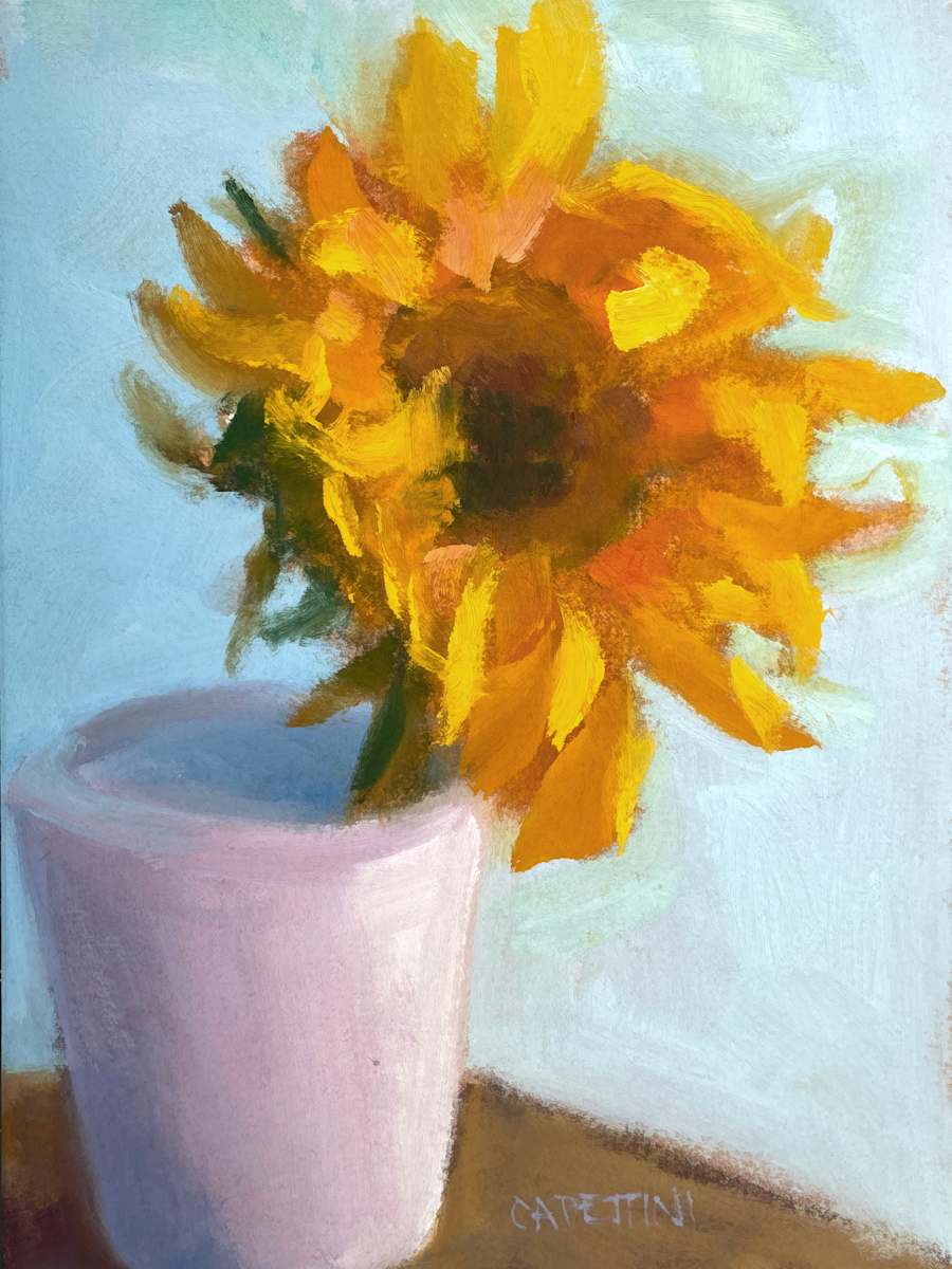 Cheeky Sunflower by Maggie Capettini, Image 1.