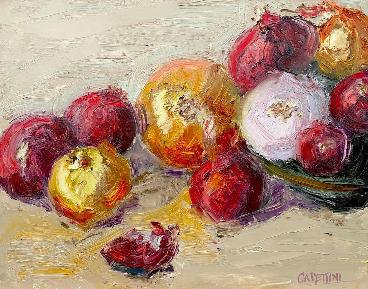 Onion Bounty III by Maggie Capettini, Image 3.