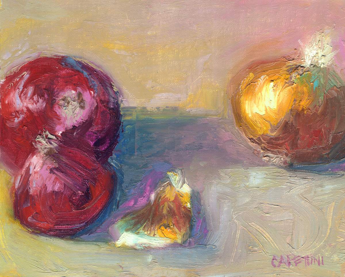 Onion Bounty V by Maggie Capettini, Image 2.