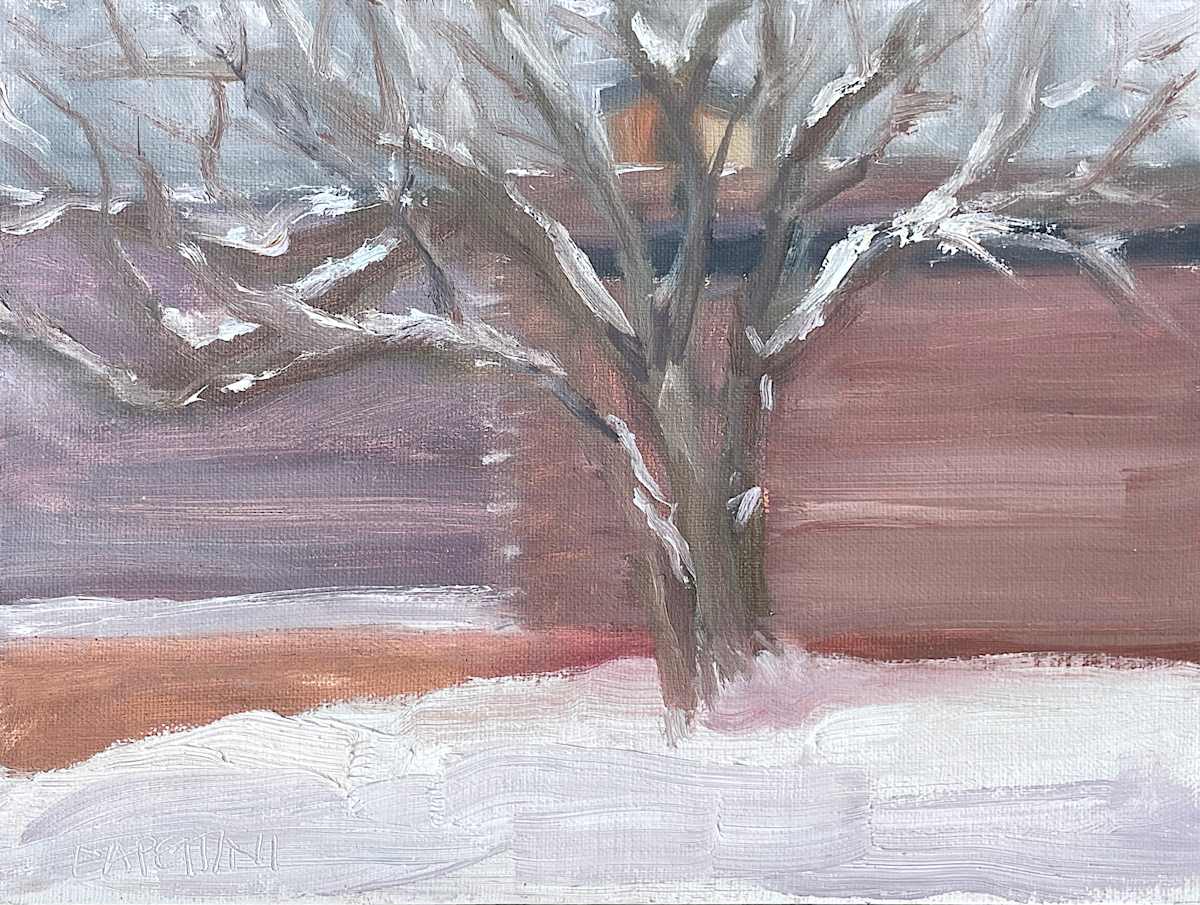 Snow Outside the Studio by Maggie Capettini, Image 2.
