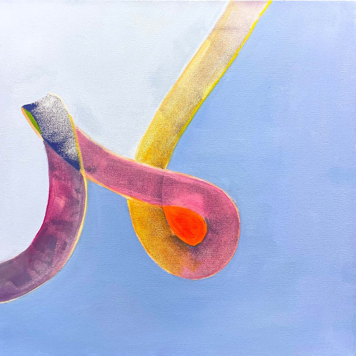 square vibes: hot orange by Maggie Capettini, Image 2.