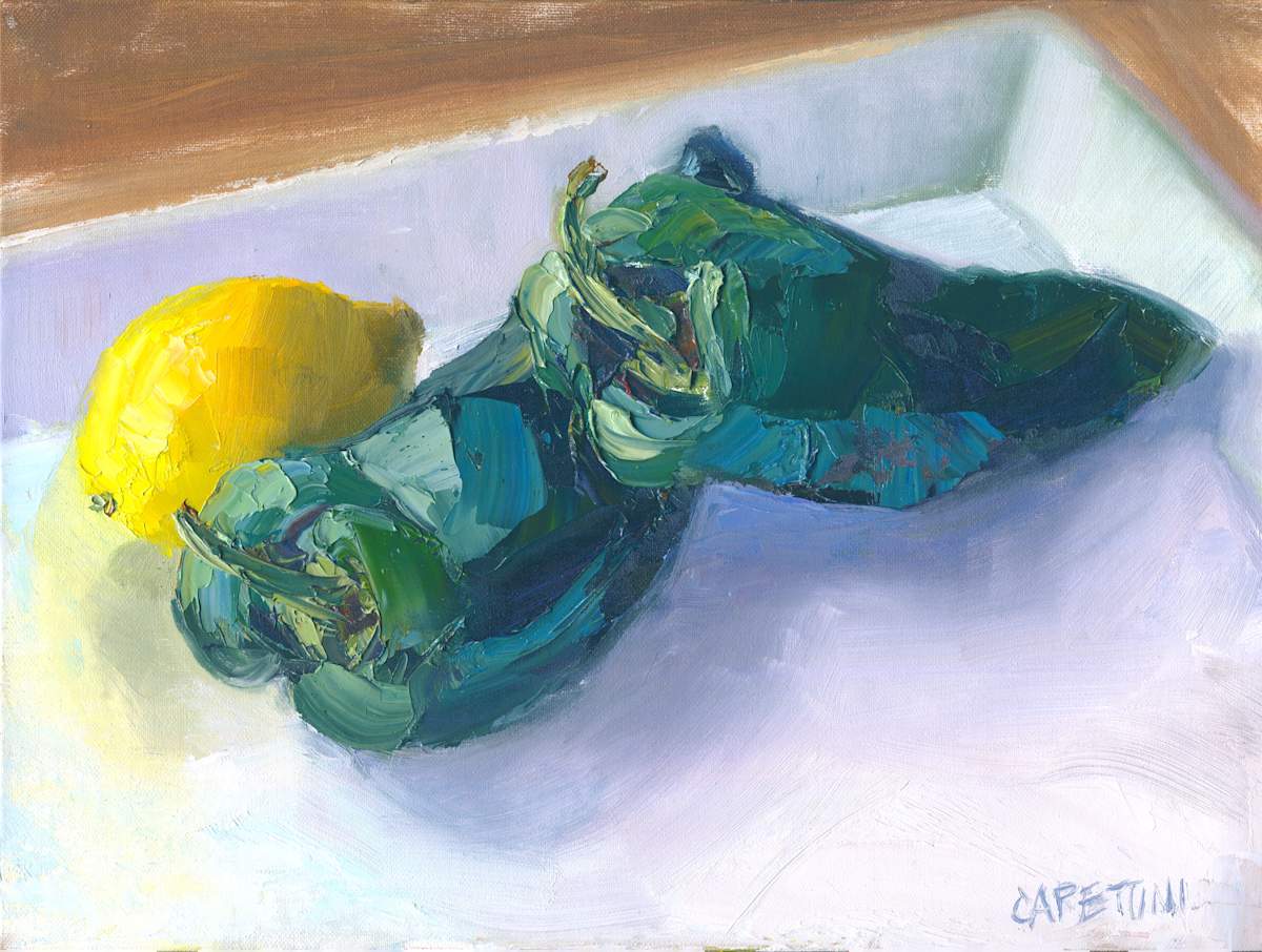 Poblanos and Lemon by Maggie Capettini, Image 3.