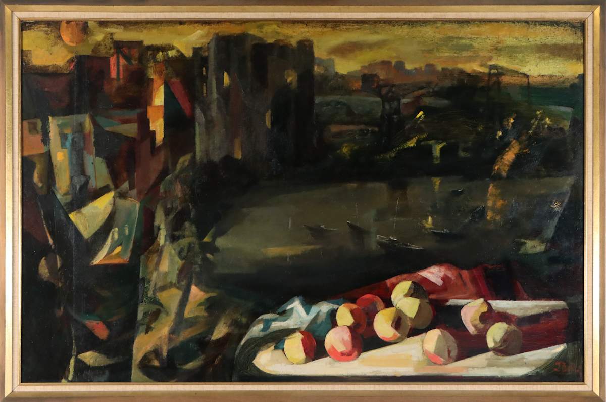 Bay at Night by Jean Bellette 