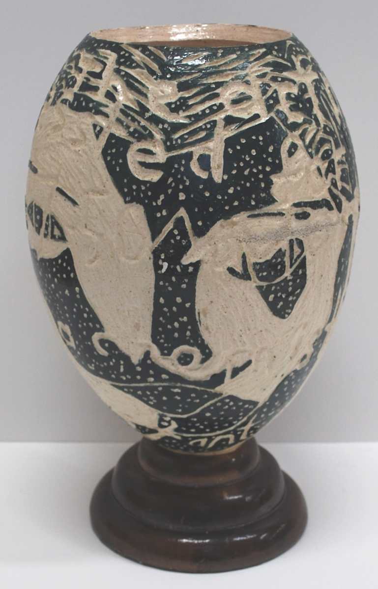 Screen and Scream Pot 1 by Peter Cooley 