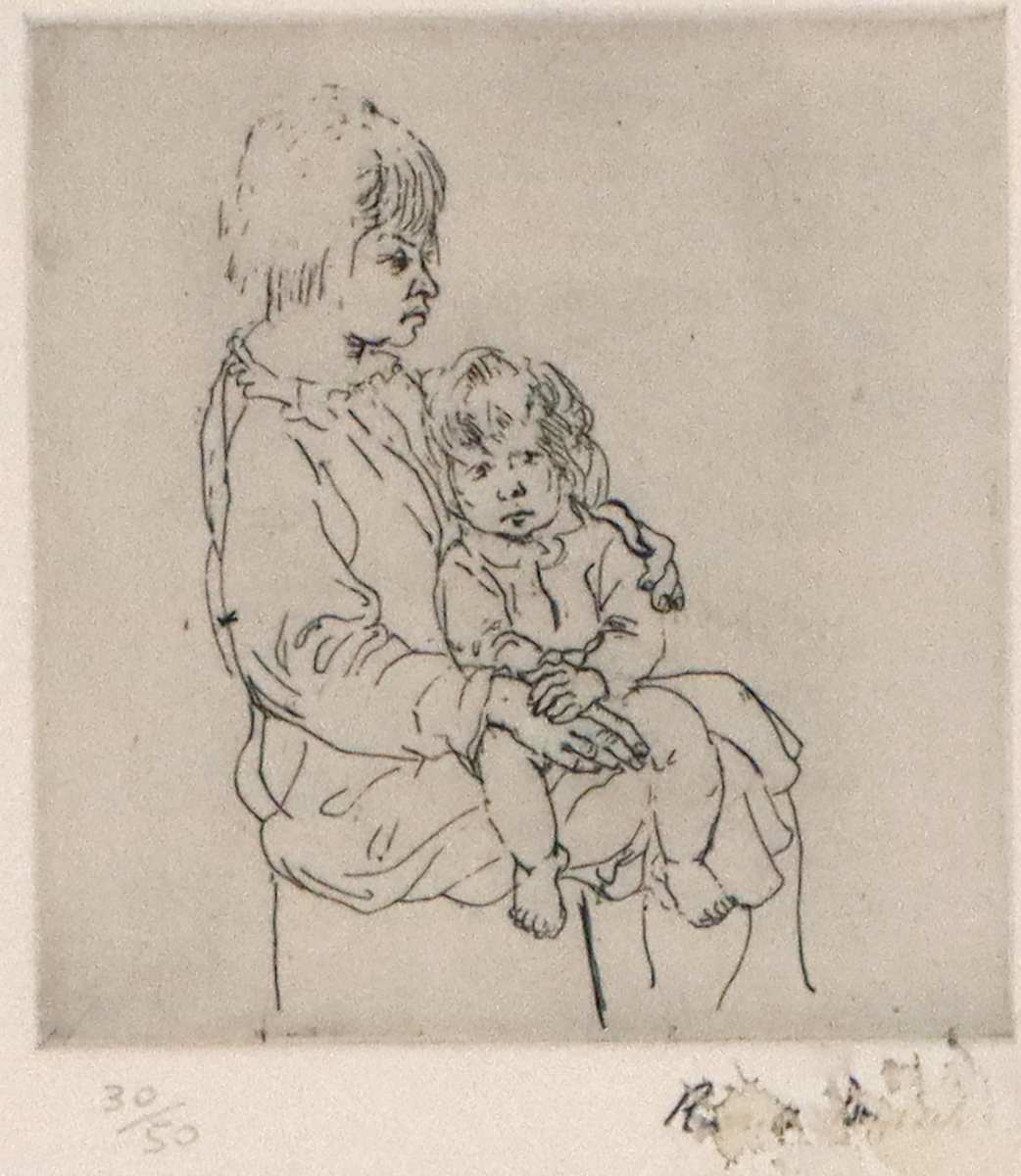 Mother and Child by Russell Drysdale 
