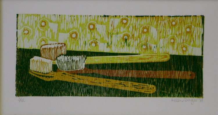 Untitled (Toothbrushes) by Helen Eager, Image 1.