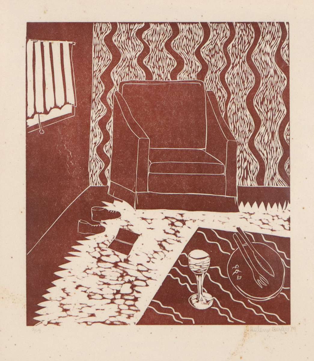 Interior with Armchair by Helen Eager 