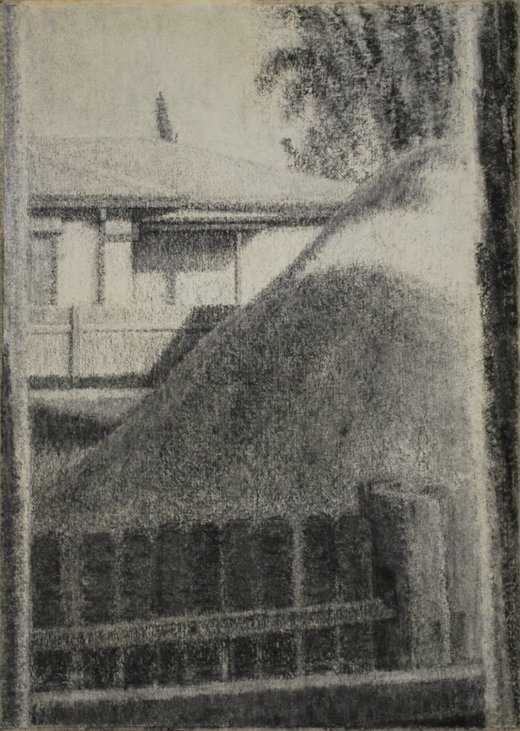 Late afternoon, Living room window by Rachel Ellis 