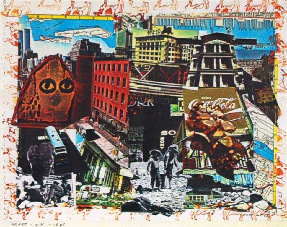 Untitled Collage by Merrick Fry 
