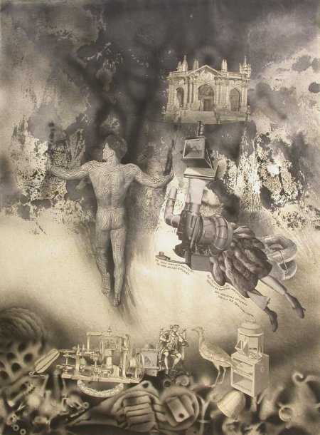 Nietzsche Zarathustra - He hath subdued monsters by James Timothy Gleeson 