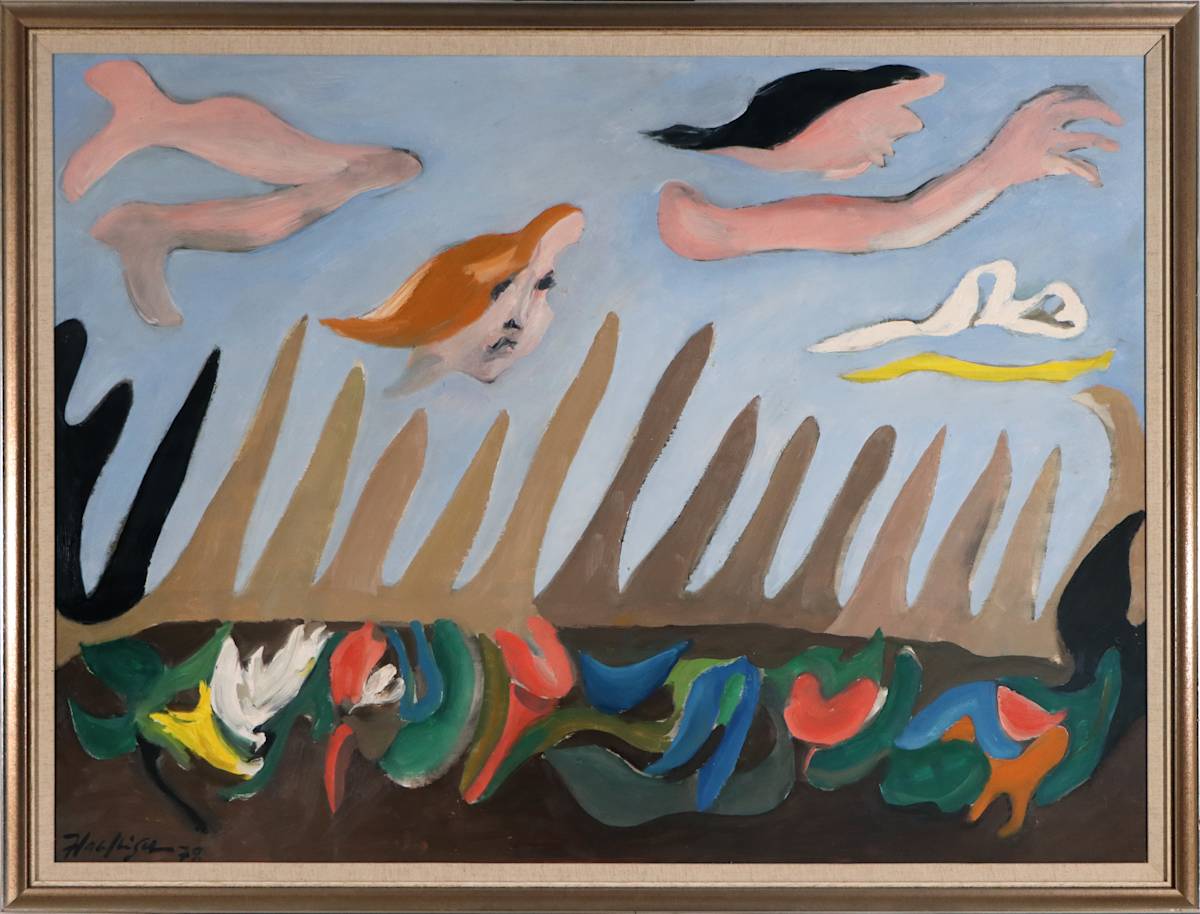 Girls Floating by Paul Haefliger 